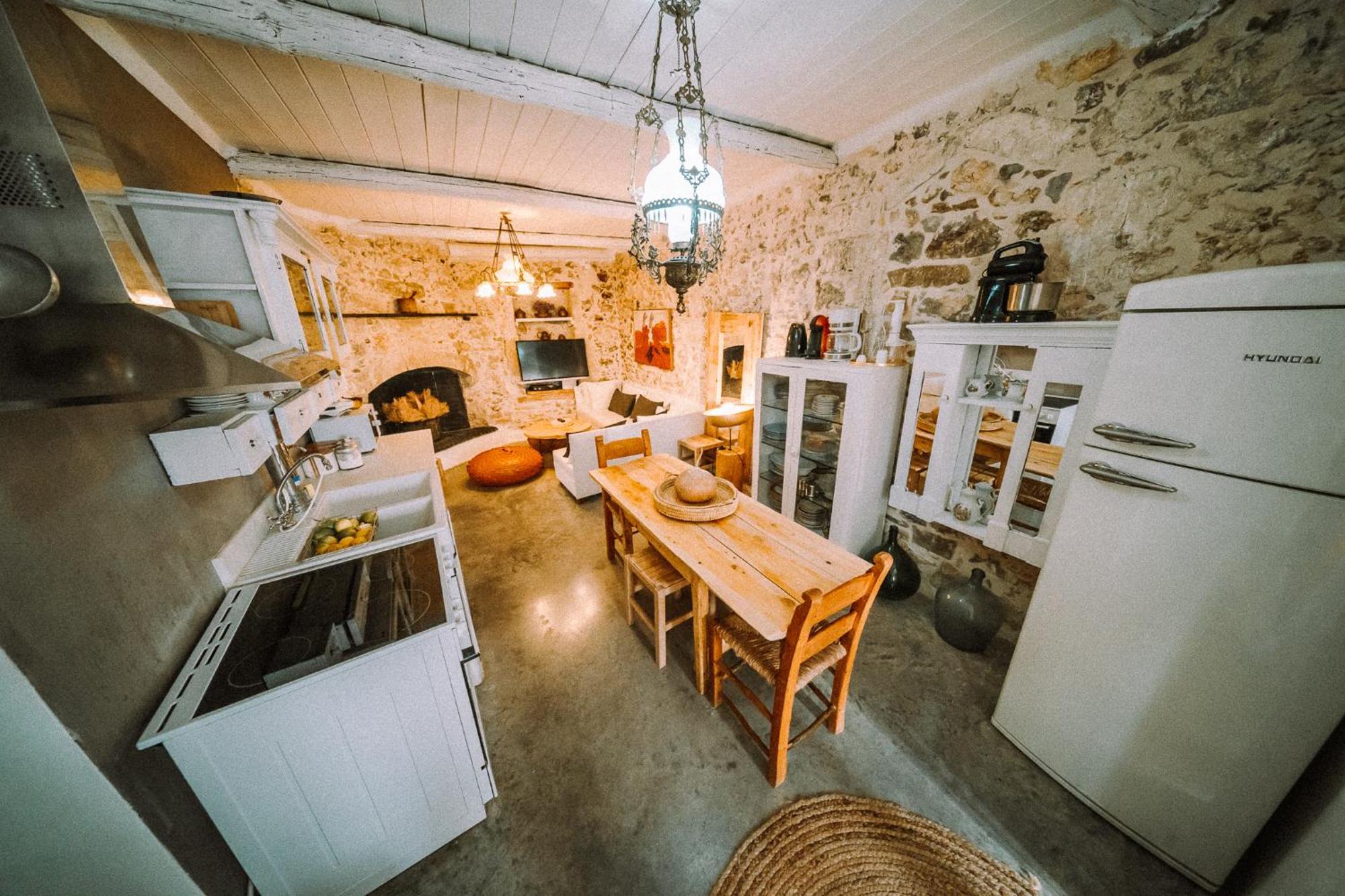 Antonia'S Stonebuilt Mansion With A Private Pool Villa Arménoi Екстериор снимка