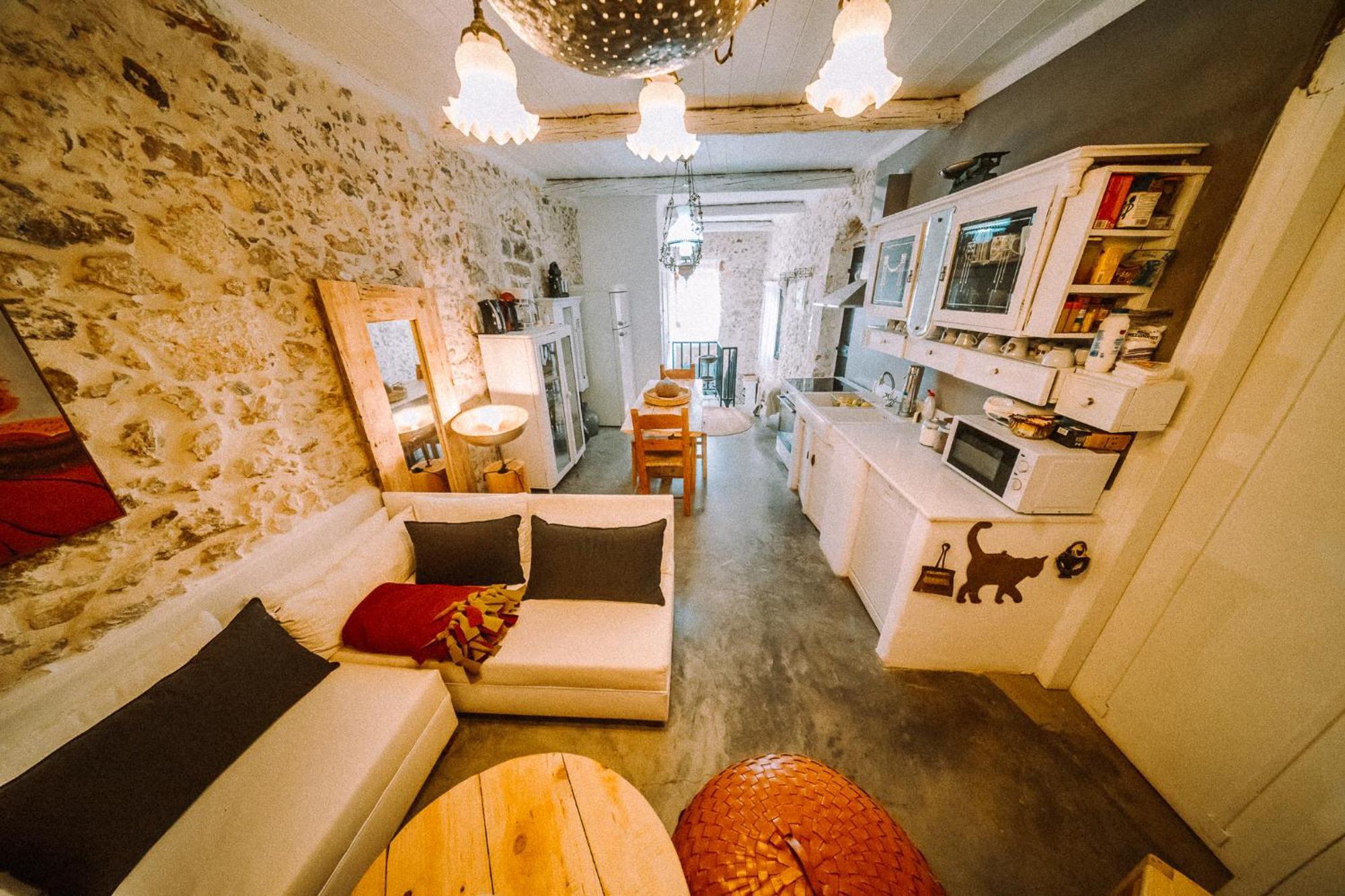 Antonia'S Stonebuilt Mansion With A Private Pool Villa Arménoi Екстериор снимка