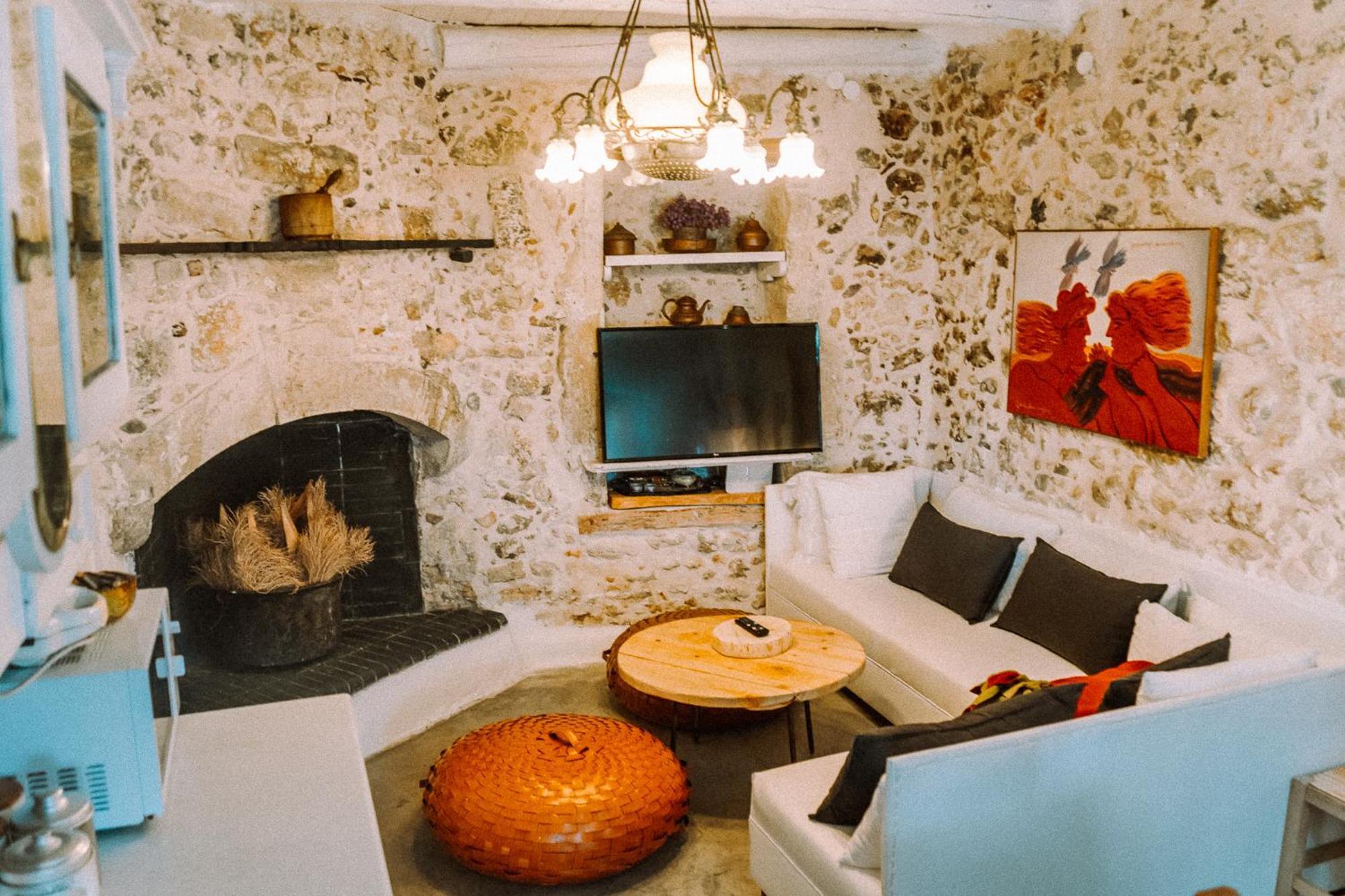 Antonia'S Stonebuilt Mansion With A Private Pool Villa Arménoi Екстериор снимка