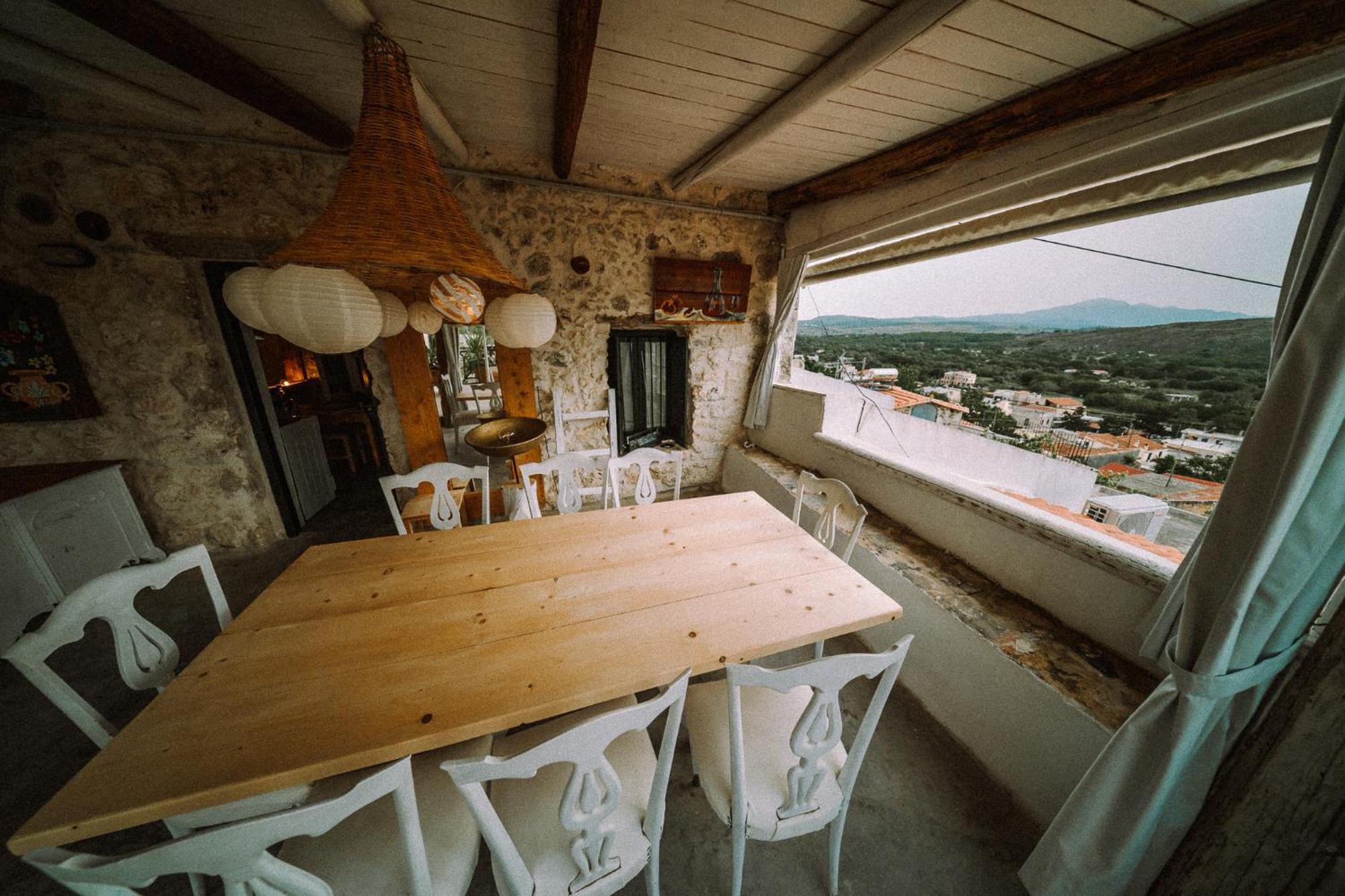 Antonia'S Stonebuilt Mansion With A Private Pool Villa Arménoi Екстериор снимка