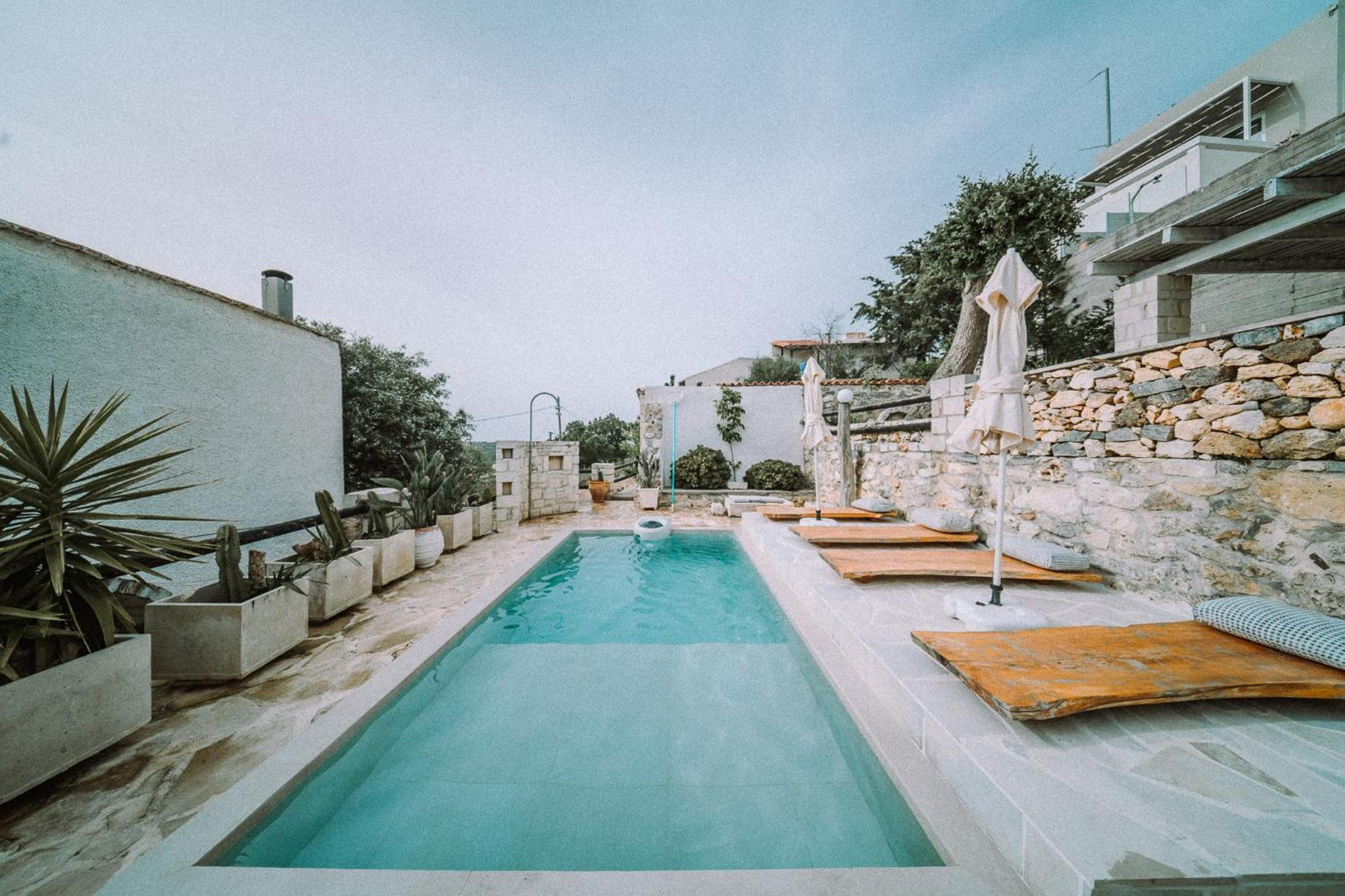 Antonia'S Stonebuilt Mansion With A Private Pool Villa Arménoi Екстериор снимка